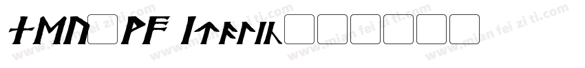 NEU-H3 Italic字体转换